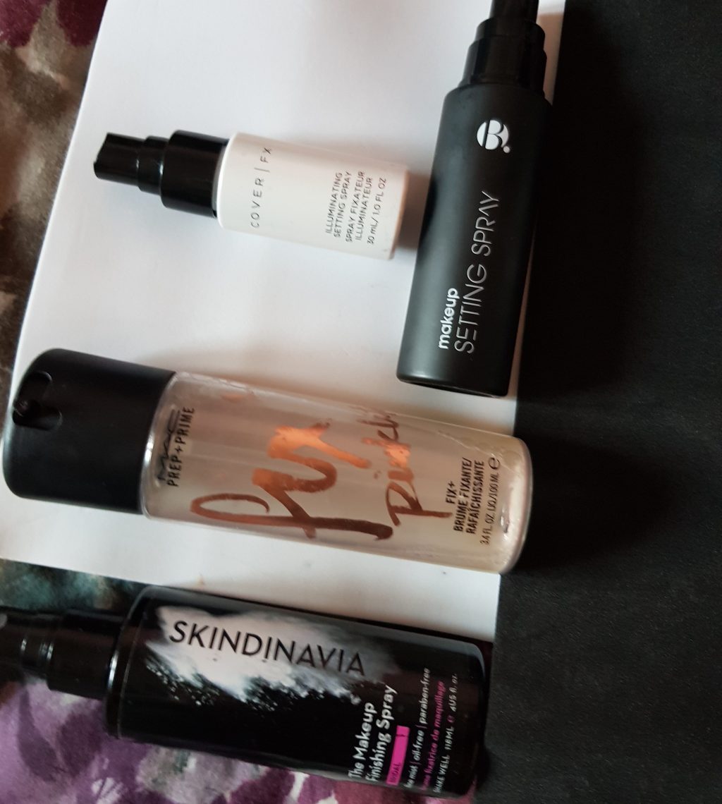 Review Round up: Makeup Setting Sprays