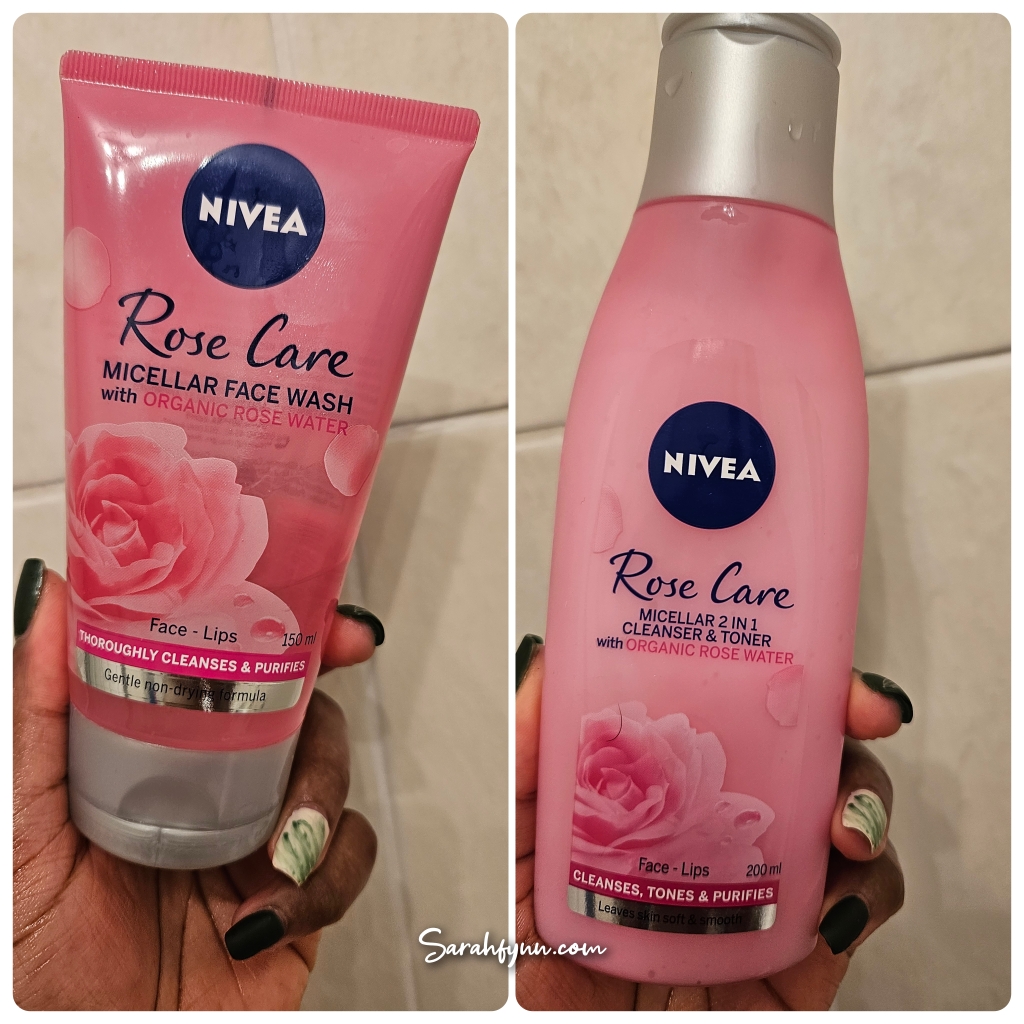Nivea RoseCare Cleansers Review